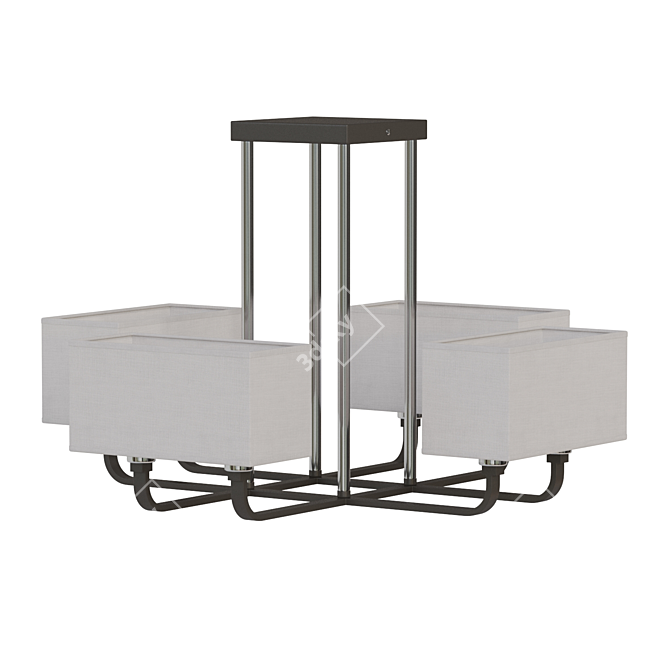 MW-Light Prato Ceiling Chandelier 3D model image 1