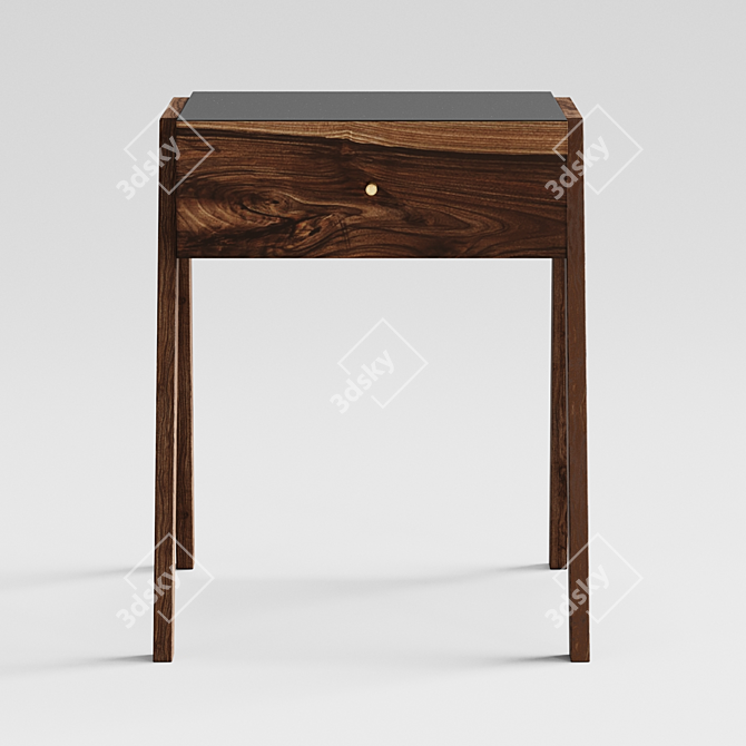 Storm Nightstand: Sleek and Stylish 3D model image 2