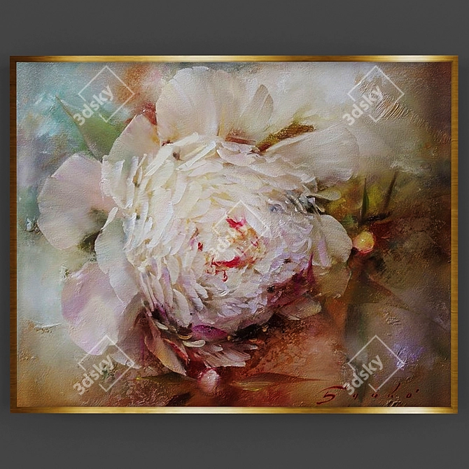 Modern Art Picture Collection 3D model image 2