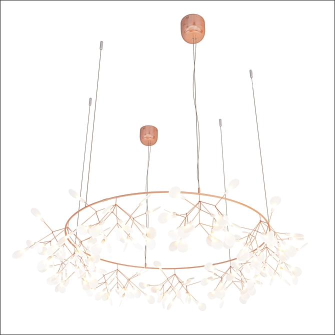 Modern Moooi Heracleum Pendant Light 3D model image 1