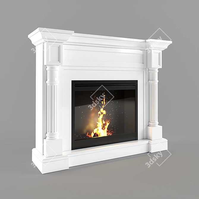 Cozy Ambiance Made Easy: Dimplex Winston 3D model image 1
