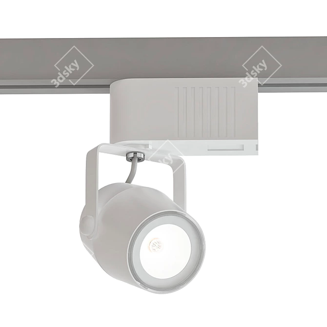 Illuminate Your Space: Juno LED Track Lighting 3D model image 1