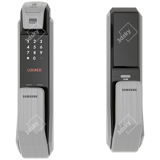 Samsung Biometric Door Lock 3D model image 1