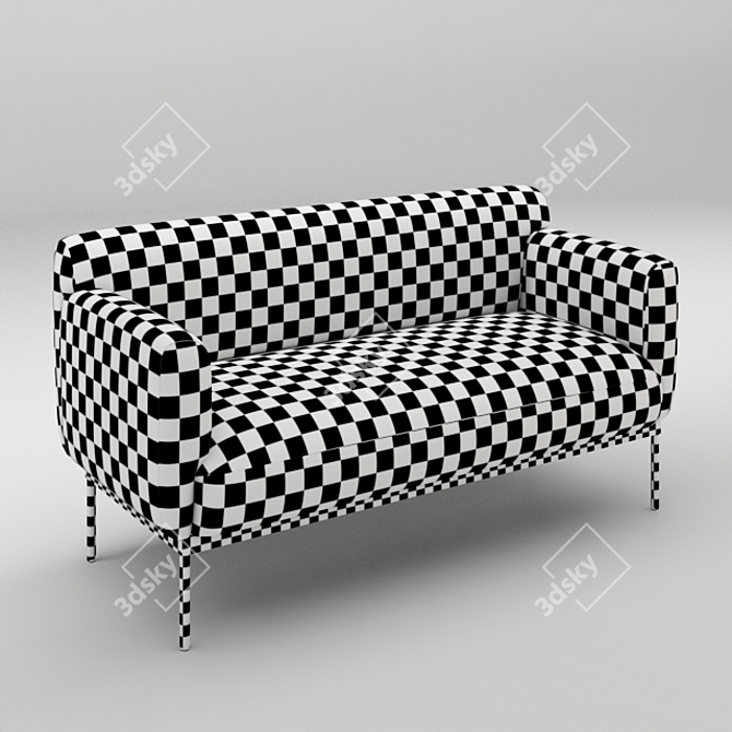 Cozy Cloud Sofa 3D model image 3