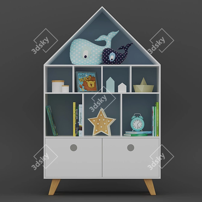 Baby Room Set 3D model image 1