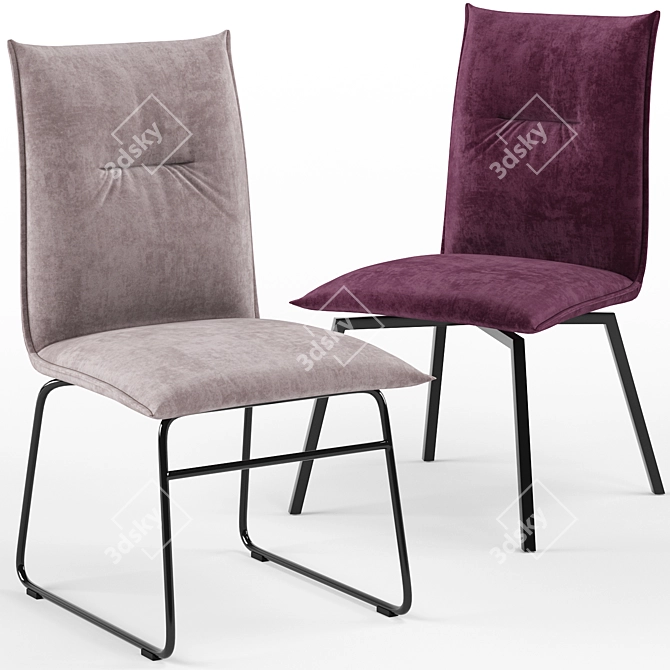 Elegant Maya Calligaris Connubia 3D model image 2