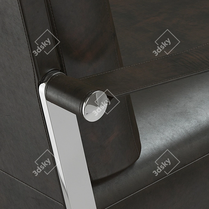 Elegant Casadesus Mark Armchair 3D model image 3