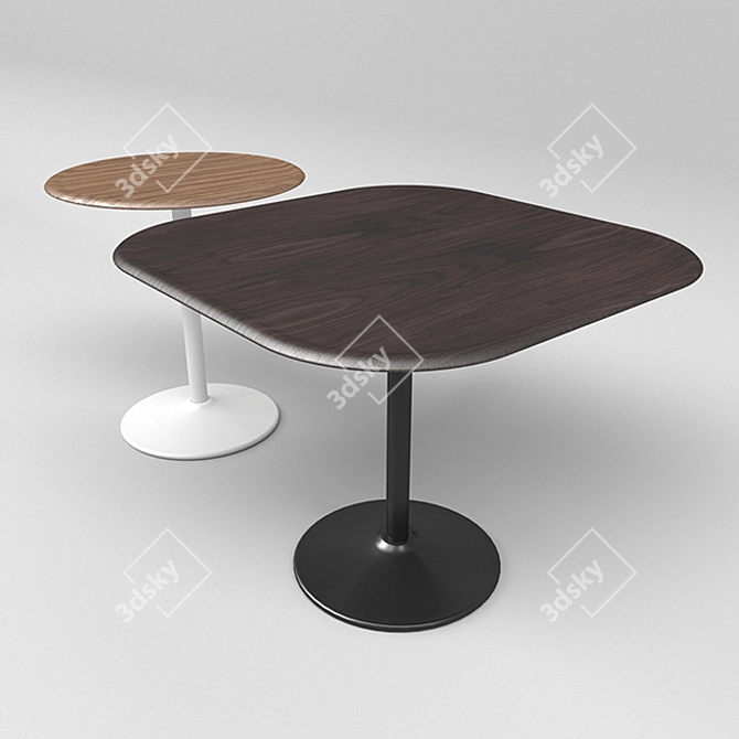 Industrial Pipe Set Tables by Magis 3D model image 1