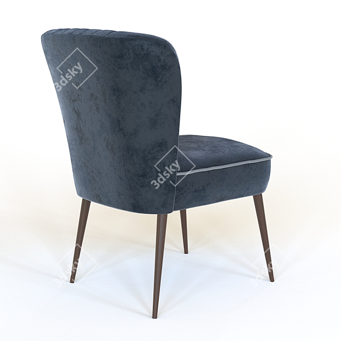 Dutchbone Smoker Chair: Stylish and Comfortable 3D model image 3