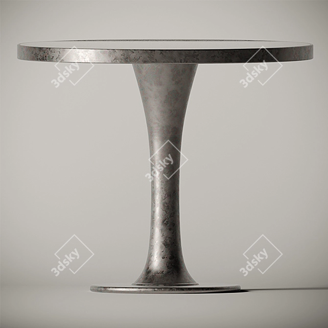 Modern Polygon Desk: 13524 3D model image 3