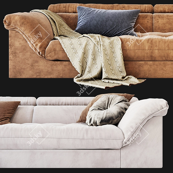 Vosart WEST 5: Sleek and Stylish Modern Design 3D model image 2