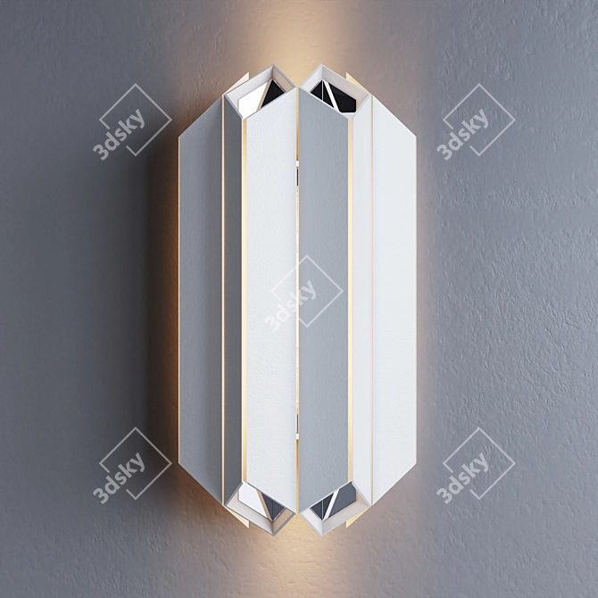 Modern Elegant Corbett Lighting 254-11 3D model image 1