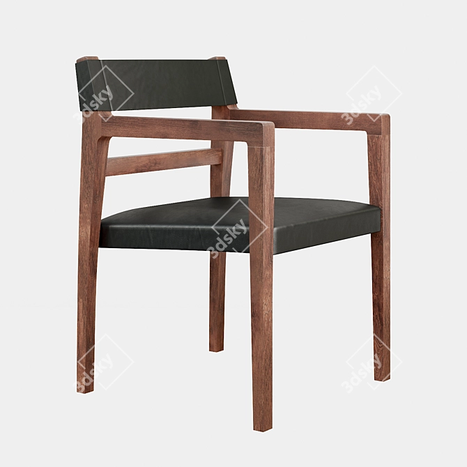 Ritzwell JK Chair - Elegant and Comfortable 3D model image 1