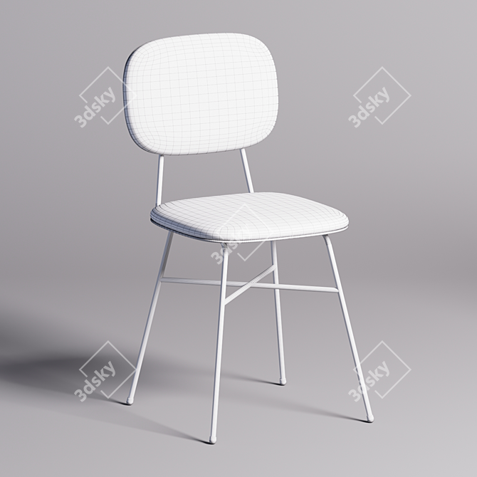 NORM Soft Chair: Comfortable and Stylish 3D model image 2