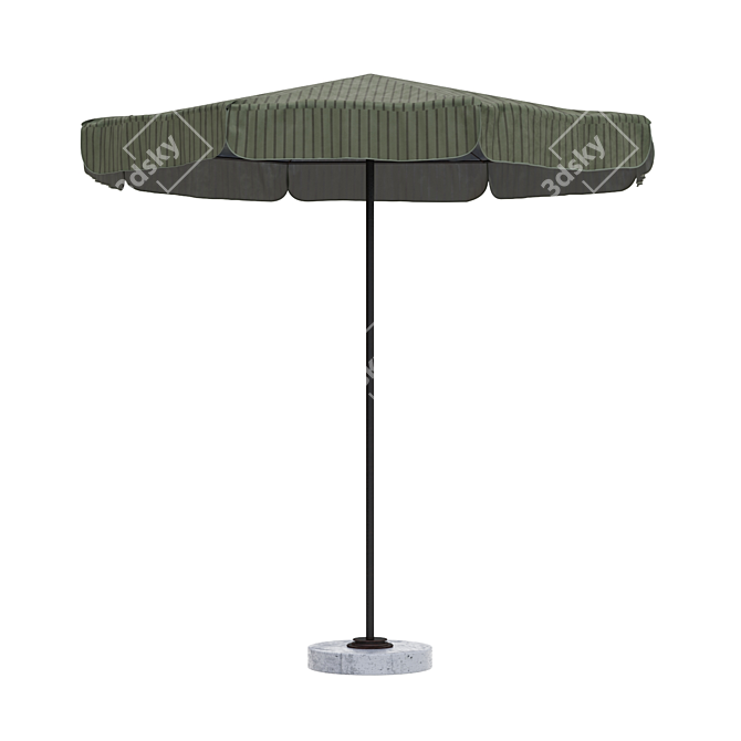 Stylish Canopy Umbrella 3D model image 1