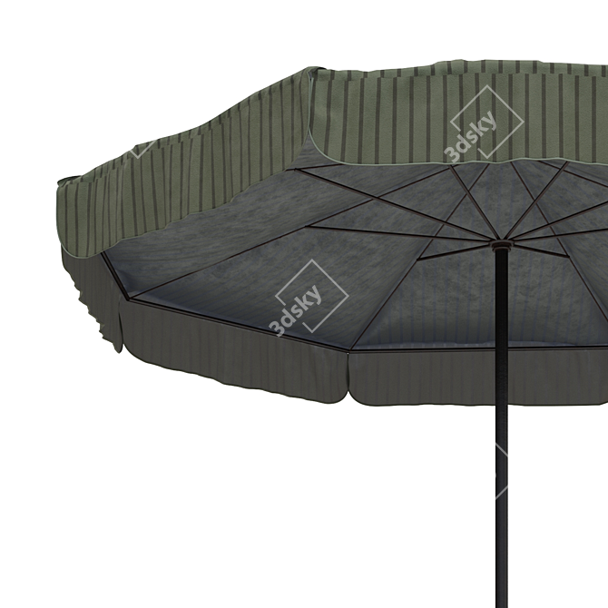 Stylish Canopy Umbrella 3D model image 3