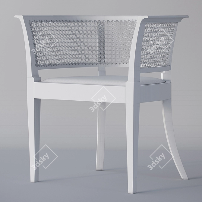 Modern Faaborg Chair: Carl Hansen Design 3D model image 3