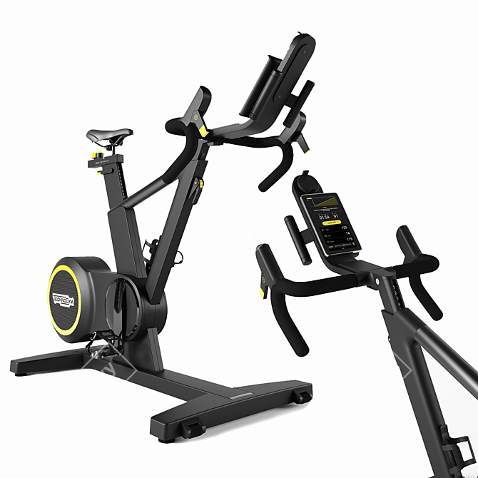 Title: Ultimate Performance: Technogym SKILLBIKE 3D model image 2