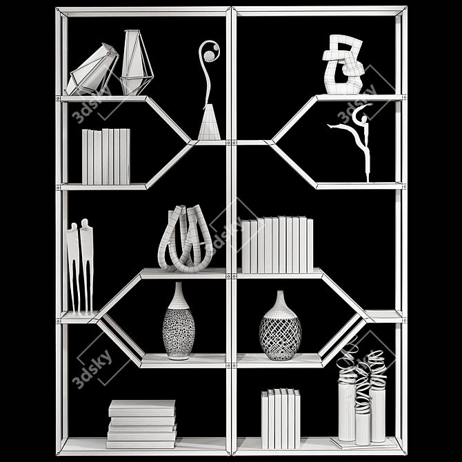 Elegant Decor Set - Stylishly Crafted 3D model image 3