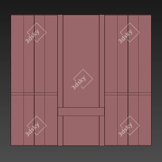 Vela Sangiacomo - Spacious and Stylish Wardrobe 3D model image 2