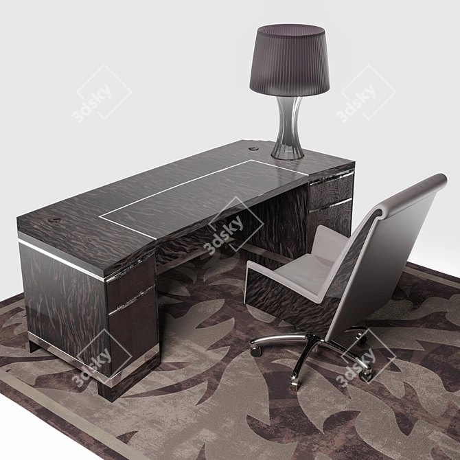 Luxury Italian Presidential Office Set 3D model image 2