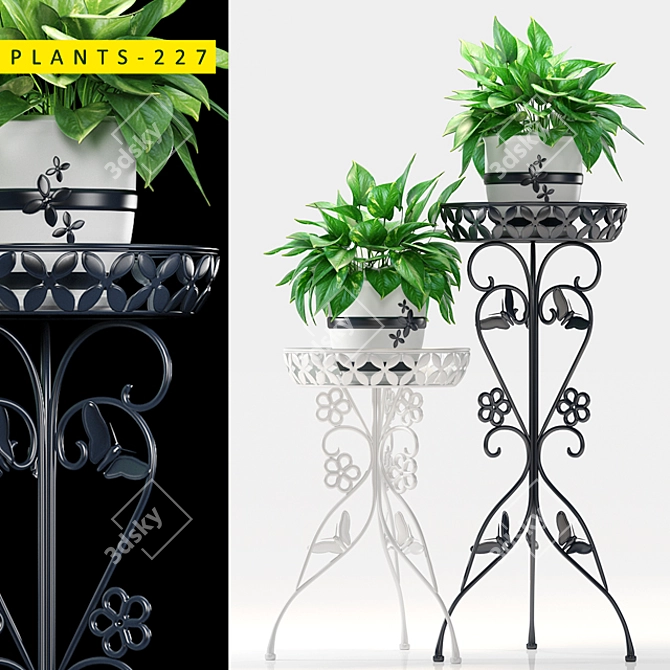 Greenery Collection: 227 Plants 3D model image 1