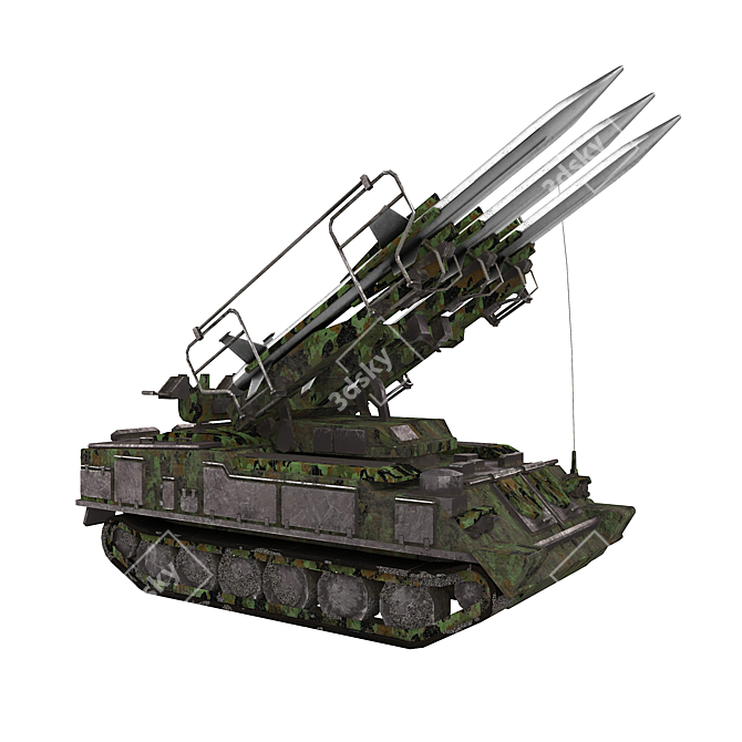 Ultimate Missile Launcher 2014 3D model image 1