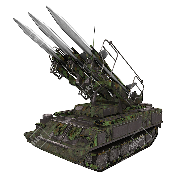 Ultimate Missile Launcher 2014 3D model image 2