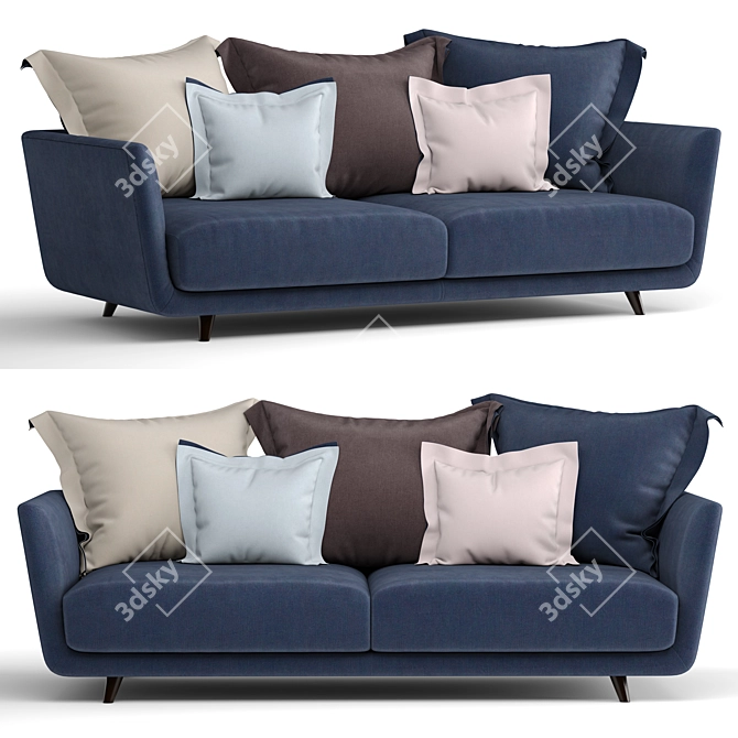 Modern Sofa Roche Bobois ACCOLADE 3D model image 1