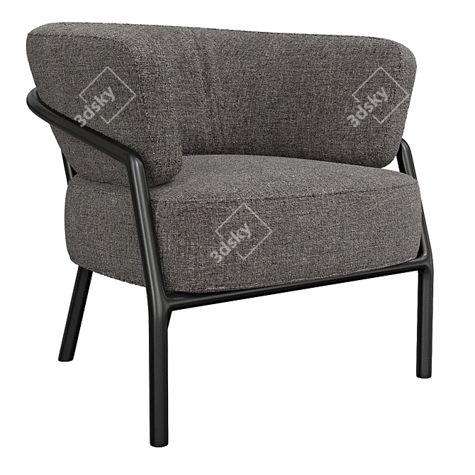 NANI Side Table: Meridiani Masterpiece 3D model image 1