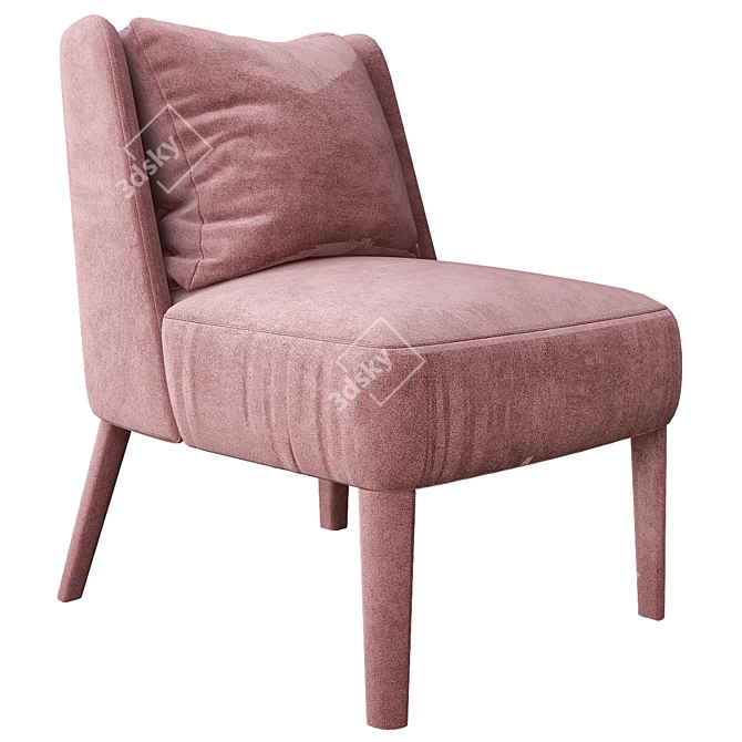 CECILE By Meridiani: Timeless Elegance 3D model image 1