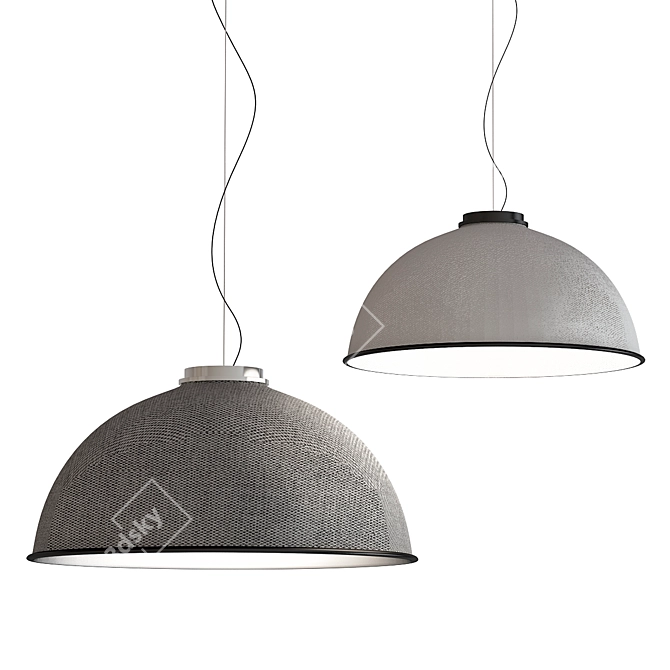 Luminous Elegance: Luceplan Farel 3D model image 1