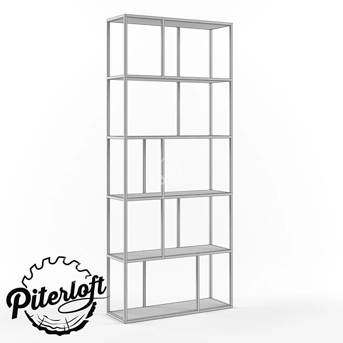 Aero Loft Style Rack 3D model image 3