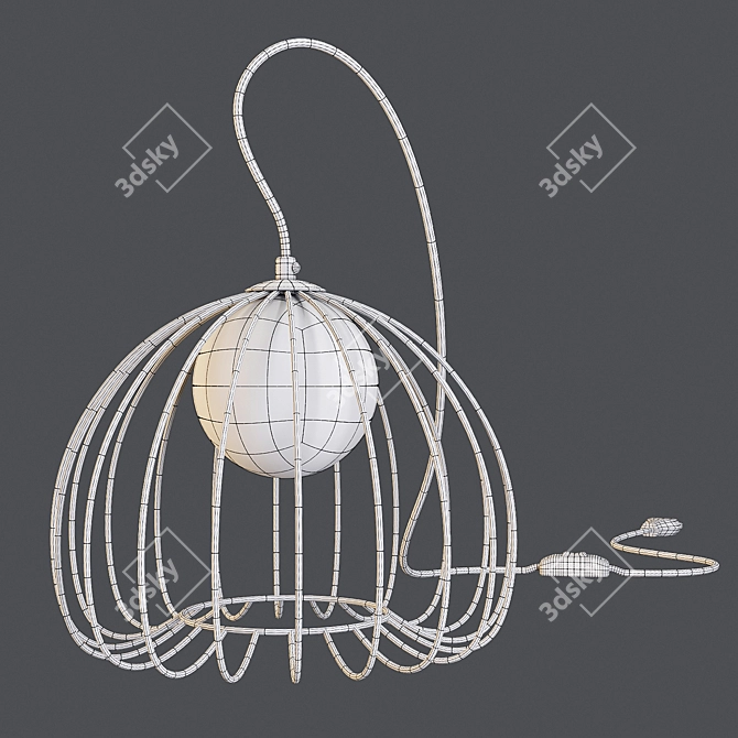 Elegant Maytoni Polly Table Lamp 3D model image 3
