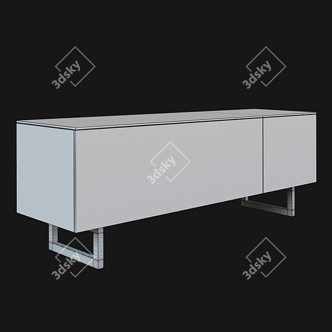 Elegant Ruben Storage Solution 3D model image 2