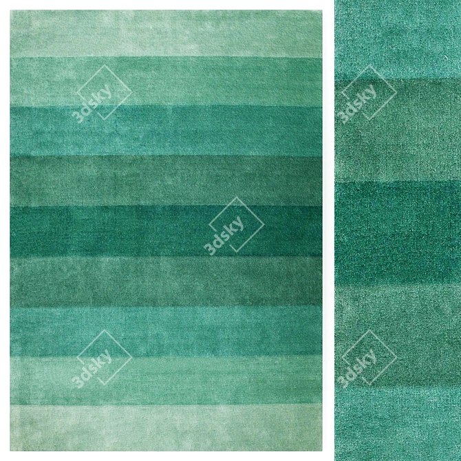 Cozy Nordic Carpet by IKEA 3D model image 1