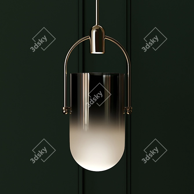 Allied Maker Arc Well Pendant 3D model image 1