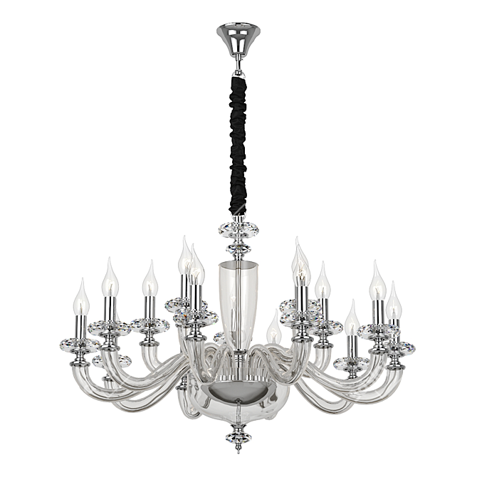 Lucia Tucci Ashanti Classic Chandelier 3D model image 1