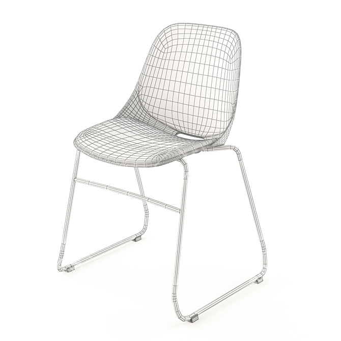 Cerantola ErgoMax Office Chair 3D model image 3