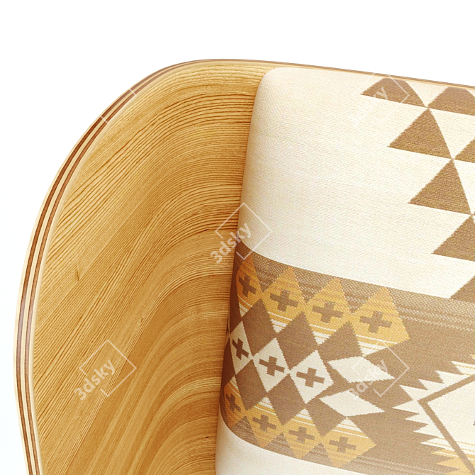 Pendleton Elk Chair: Elegant and Functional 3D model image 2