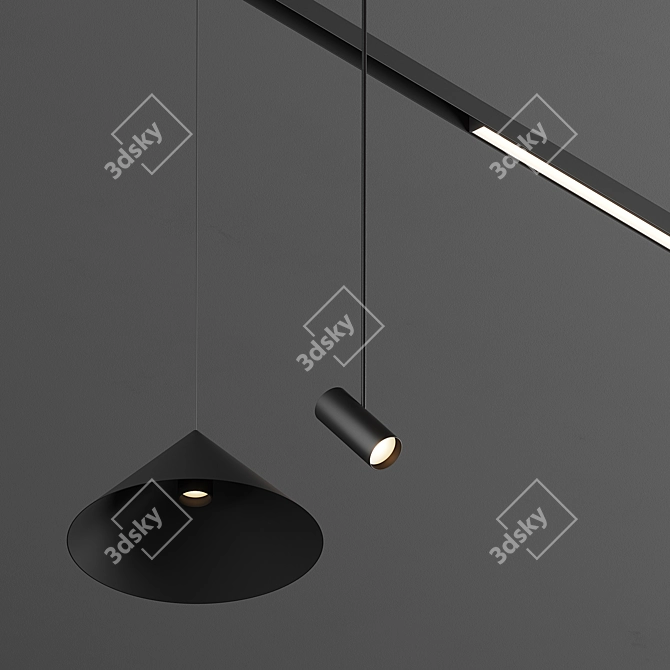 Xal Move It 25 S: Versatile Lighting Collection 3D model image 3