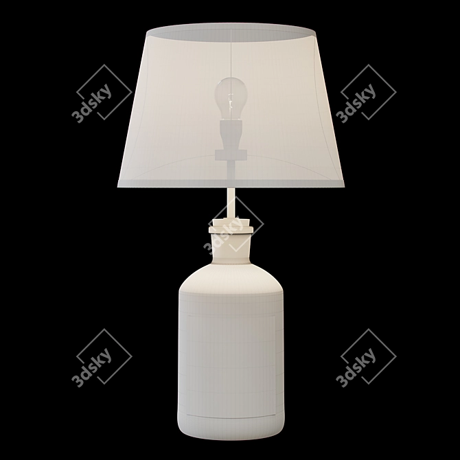 Elegante Kunda Table Lamp 3D model image 3