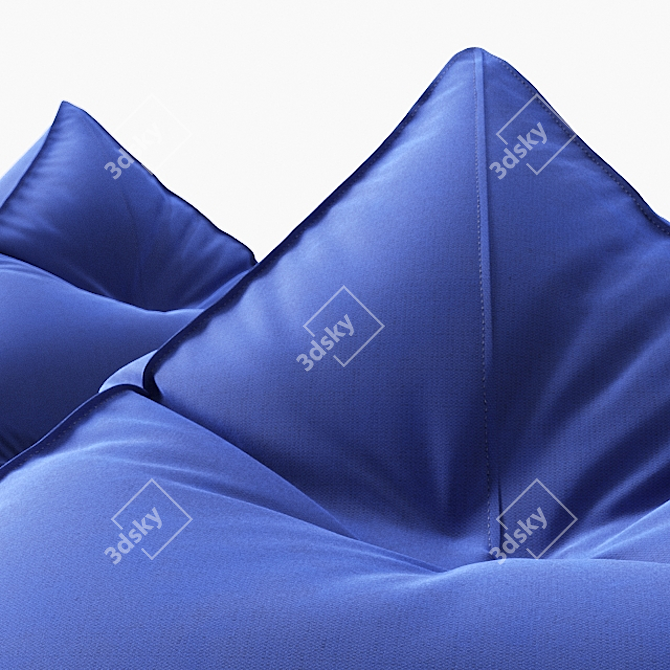 Sail Outdoor Puf: Modern Comfort 3D model image 2