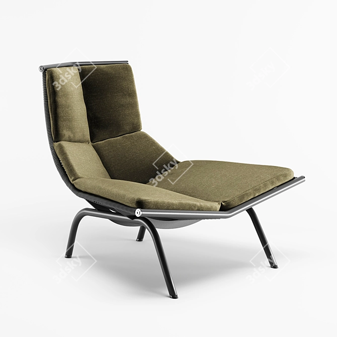 Laze Lounge: Relax in Style 3D model image 1