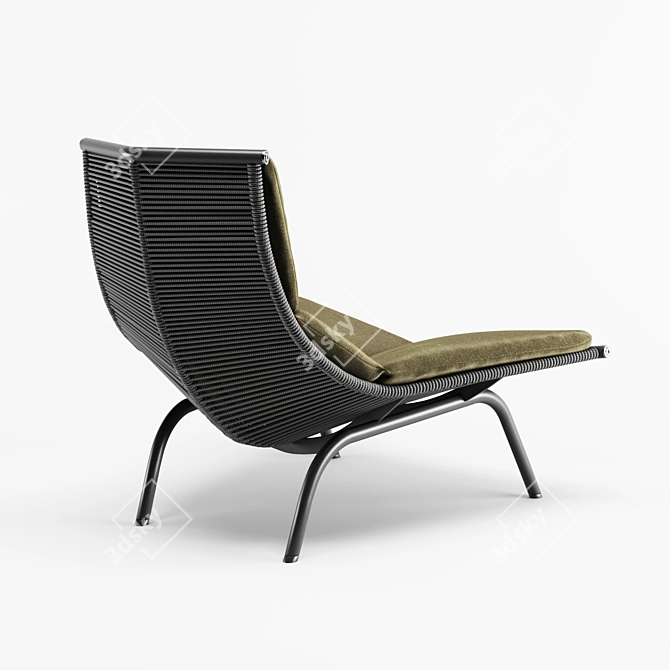Laze Lounge: Relax in Style 3D model image 2