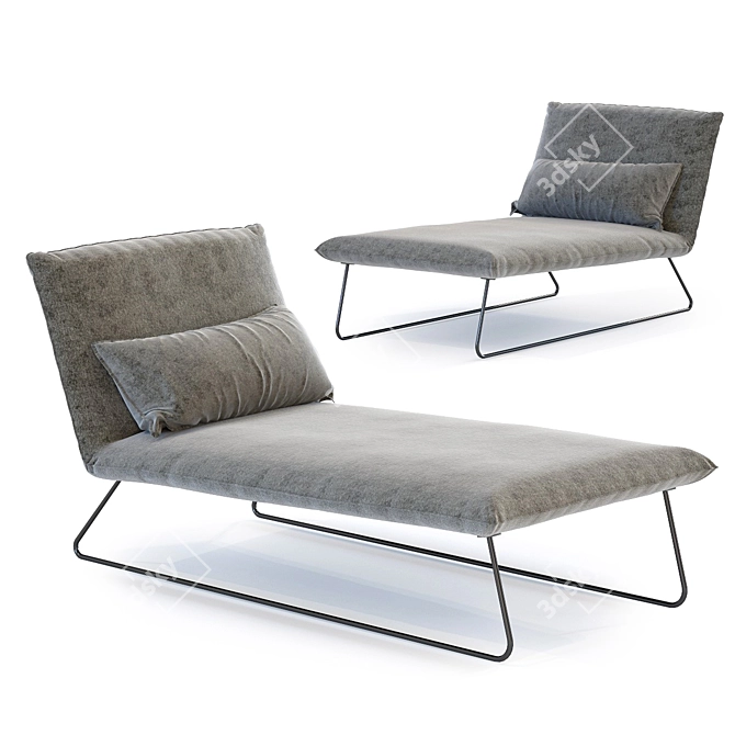 Relax in Style with Cornwall Chair 3D model image 1