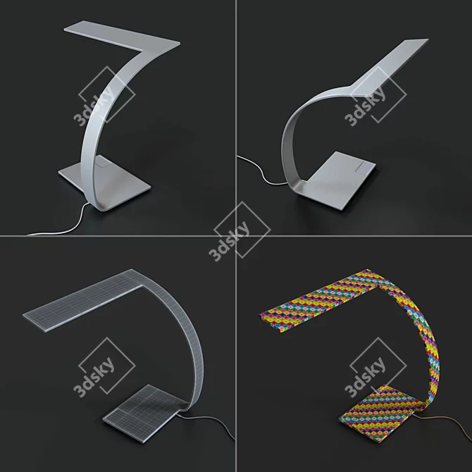 Bork L 781: Sleek LED Desk Lamp 3D model image 3