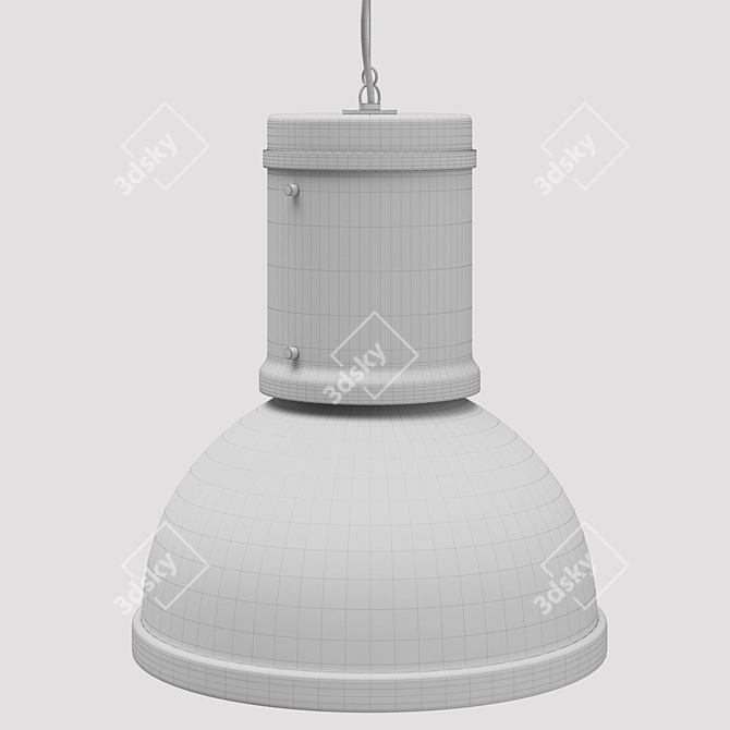 Modern 3DMax Suspension Lamp 3D model image 3
