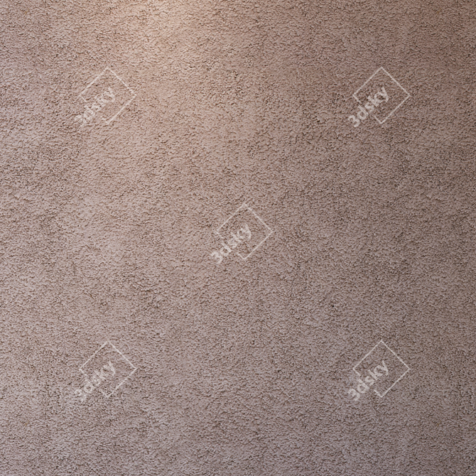 Seamless High-Resolution Plaster Texture 3D model image 3