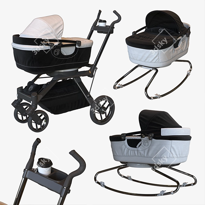 Orbit Baby G3: Innovative Baby Stroller 3D model image 2